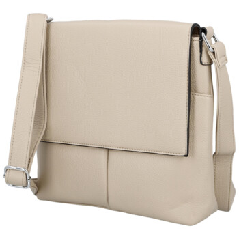 Dámská crossbody kabelka béžová - Paolo Bags Dilara