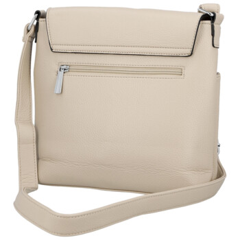 Dámská crossbody kabelka béžová - Paolo Bags Dilara