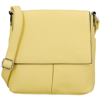Dámská crossbody kabelka žlutá - Paolo Bags Dilara