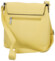 Dámská crossbody kabelka žlutá - Paolo Bags Dilara