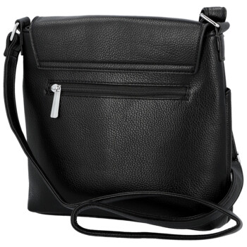 Dámská crossbody kabelka černá - Paolo Bags Dilara