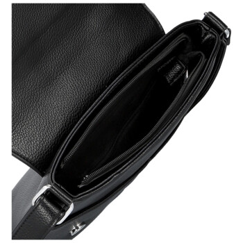 Dámská crossbody kabelka černá - Paolo Bags Dilara
