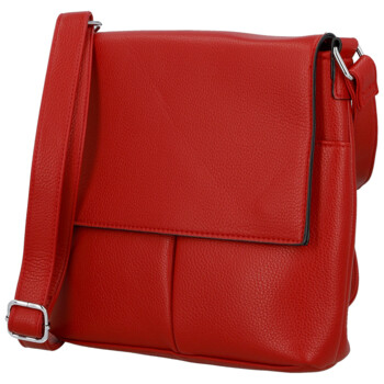 Dámská crossbody kabelka červená - Paolo Bags Dilara