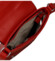 Dámská crossbody kabelka červená - Paolo Bags Dilara