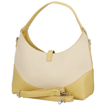 Dámská kabelka do ruky žlutá - Paolo bags Grisel