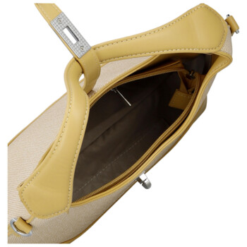 Dámská kabelka do ruky žlutá - Paolo bags Grisel