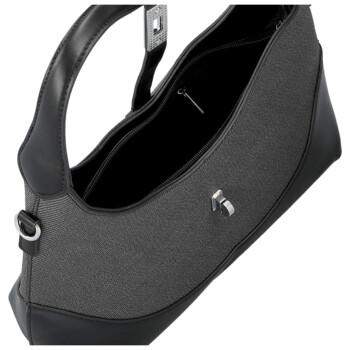 Dámská kabelka do ruky černá - Paolo bags Grisel