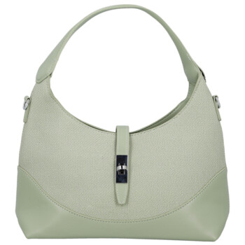 Dámská kabelka do ruky světle zelená - Paolo bags Grisel