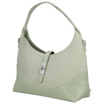 Dámská kabelka do ruky světle zelená - Paolo bags Grisel