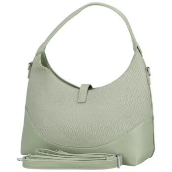 Dámská kabelka do ruky světle zelená - Paolo bags Grisel