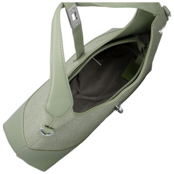 Dámská kabelka do ruky světle zelená - Paolo bags Grisel