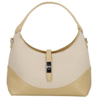 Dámská kabelka do ruky béžová - Paolo bags Grisel