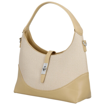 Dámská kabelka do ruky béžová - Paolo bags Grisel