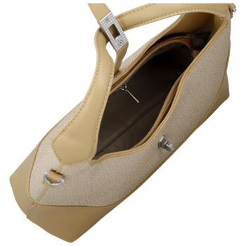 Dámská kabelka do ruky béžová - Paolo bags Grisel