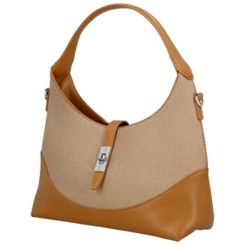 Dámská kabelka do ruky hnědá - Paolo bags Grisel