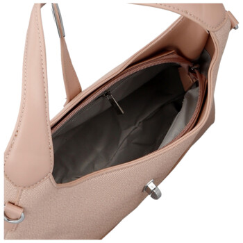 Dámská kabelka do ruky růžová - Paolo bags Grisel