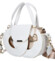 Dámska kabelka do ruky bílá - Laura Biaggi Selina