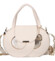 Dámska kabelka do ruky béžová - Laura Biaggi Selina