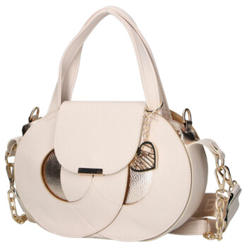 Dámska kabelka do ruky béžová - Laura Biaggi Selina