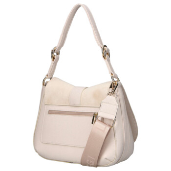 Dámská kabelka do ruky béžová - Laura Biaggi Serena