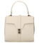 Dámská kožená kabelka do ruky béžová - Delami Vera Pelle Alessia
