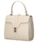 Dámská kožená kabelka do ruky béžová - Delami Vera Pelle Alessia