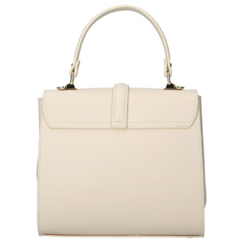 Dámská kožená kabelka do ruky béžová - Delami Vera Pelle Alessia