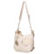 Dámská crossbody kabelka béžová - Laura Biaggi Lorena