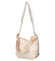 Dámská crossbody kabelka béžová - Laura Biaggi Lorena