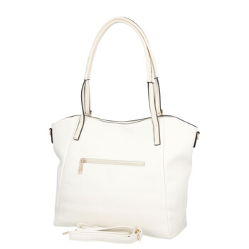 Dámská kabelka na rameno krémová - Firenze Lyna