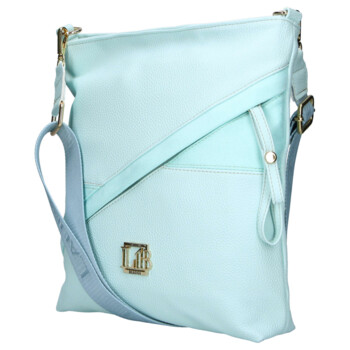 Dámská crossbody kabelka světle modrá - Laura Biaggi Sherica