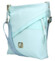 Dámská crossbody kabelka světle modrá - Laura Biaggi Sherica