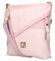 Dámská crossbody kabelka růžová - Laura Biaggi Sherica