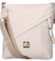 Dámská crossbody kabelka béžová - Laura Biaggi Sherica