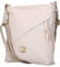 Dámská crossbody kabelka béžová - Laura Biaggi Sherica