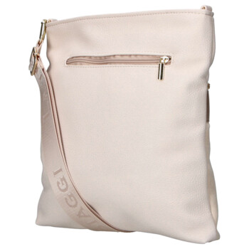 Dámská crossbody kabelka krémová - Laura Biaggi Kiasa