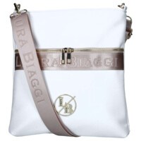 Dámská crossbody kabelka bílá - Laura Biaggi Kiasa