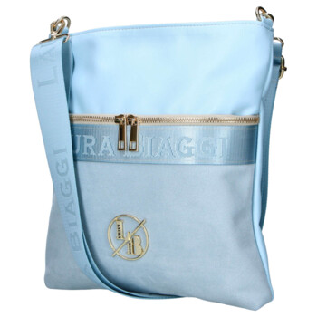 Dámská crossbody kabelka světle modrá - Laura Biaggi Kiasa