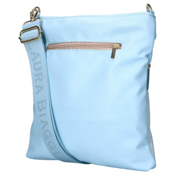 Dámská crossbody kabelka světle modrá - Laura Biaggi Kiasa