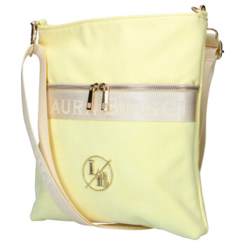 Dámská crossbody kabelka žlutá - Laura Biaggi Kiasa