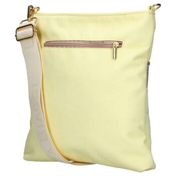 Dámská crossbody kabelka žlutá - Laura Biaggi Kiasa