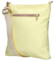 Dámská crossbody kabelka žlutá - Laura Biaggi Kiasa