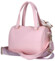 Dámská kabelka do ruky růžová - Laura Biaggi Fiorella
