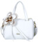 Dámská kabelka do ruky bílá - Laura Biaggi Fiorella