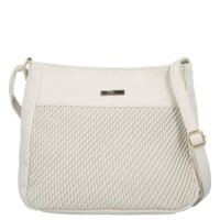 Dámská crossbody kabelka krémová - Firenze Mayra