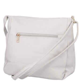 Dámská crossbody kabelka světle šedá - Firenze Mayra