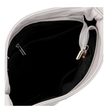 Dámská crossbody kabelka světle šedá - Firenze Mayra