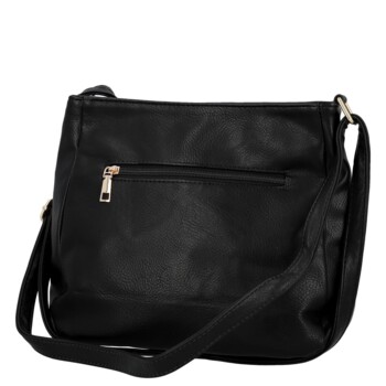 Dámská crossbody kabelka černá - Firenze Mayra