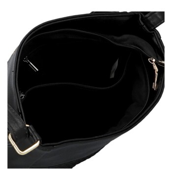 Dámská crossbody kabelka černá - Firenze Mayra
