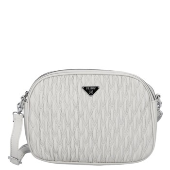Dámská crossbody kabelka světle šedá - Firenze Galisia